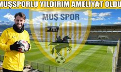 Muşspor’da talihsiz sakatlık: Yıldırım’ın burnu kırıldı