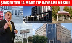 Şimşek’ten 14 Mart mesajı: "Sağlık ordumuz Türkiye Yüzyılı’nın güvencesidir"