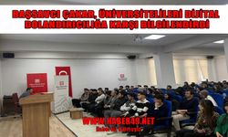Varto’da üniversitelilere "IBAN kiralama" uyarısı: Başsavcı çakar hukuki riskleri anlattı