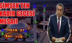 Milletvekili Şimşek’ten Kadir Gecesi mesajı: "Birlik ve Beraberliğimiz daim olsun"