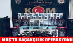 Muş’ta şüpheli kargo operasyonu: Binlerce kaçak ürün ele geçirildi