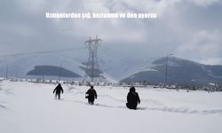 Uzmanlardan çığ, buzlanma ve don uyarısı