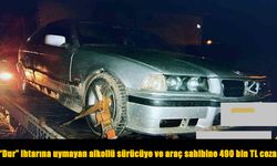 Polisin “Dur” İhtarına Uymayan Sürücünün Cezası Dudak Uçuklattı