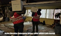 Kızılay Muradiye’den Ramazan’da ihtiyaç sahiplerine gıda desteği