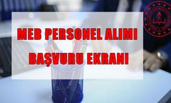 MEB'den dev istihdam: 903 sözleşmeli personel alımı başladı