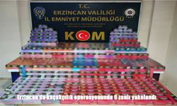 Erzincan’da Kaçak Sigara ve Tütün Baskını