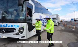 Erzincan Tercan’da Trafik Seferberliği: Ekipler Sahaya İndi