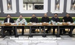 Başkan Alan: “Meslek Komitelerimiz Elazığ Ekonomisinin Taşıyıcı Kolonlarıdır”