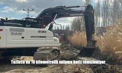 Tuzluca’da 10 Kilometrelik Sulama Hattında Sezon Öncesi Yoğun Mesai