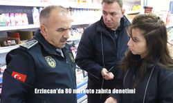 Erzincan’da 80 markete zabıta denetimi