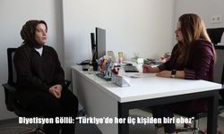 Diyetisyen Göllü: "Türkiye'de her üç kişiden biri obez"