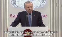 Cumhurbaşkanı Erdoğan: “Türkiye’nin güvenliği için irademiz de kapasitemiz de tam”