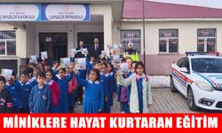 Muş'ta jandarmadan miniklere hayat kurtaran eğitim