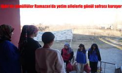 Iğdır'da gönüllüler Ramazan'da yetim ailelerle gönül sofrası kuruyor
