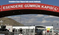 Esendere Sınır Kapısı'nda sessiz bekleyiş