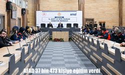 Erzurum AFAD 37 bin 473 kişiye afet eğitimi verdi