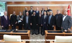 Başkan Sekmen muhtarlarla buluştu