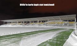 Bitlis’te Stadyum Maça Hazır