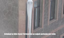 Ardahan'ın Göle ilçesi Türkiye'nin en soğuk yerleşim yeri oldu