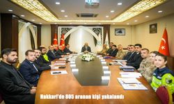 Hakkari’de asayiş verileri açıklandı