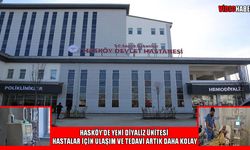 Hasköy’de 6 yatak kapasiteli diyaliz ünitesi hizmete açıldı