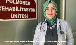Göğüs Hastalıkları Uzmanı Dr. Özdemir: "İlaç tedavisi kadar egzersiz de önemli"