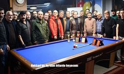 Hakkari’de üç bant bilardo heyecanı