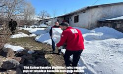 Türk Kızılayı Muradiye Gönüllülerinden Yalnız Vatandaşa Buzdolabı Sürprizi