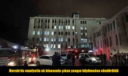 Asansör boşluğundaki arıza yangına neden oldu