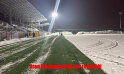 Eren Stadyumu maç saatine hazırlanıyor
