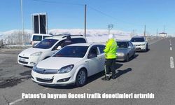 Bayram öncesi Patnos’ta trafik denetimleri sıkılaştırıldı