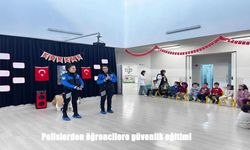 Erzincan’da polis ekipleri öğrencilere güvenlik bilinci aşıladı