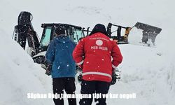 Tipi ve kar Süphan Dağı tırmanışını yarıda bıraktırdı