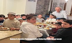 Malatya İş İnsanları Platformu Başkanı Özköse’den Kadir Gecesi Mesajı