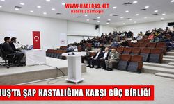 Veteriner hekimler Muş’ta toplandı: Şap hastalığına karşı ortak mücadele