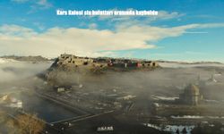 Sis Kars Kalesi’ni Yuttu: Tarihi Yapı Bulutların Arasında Kayboldu