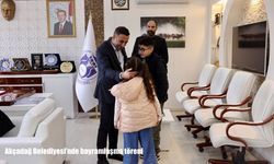 Akçadağ Belediyesi'nde bayramlaşma töreni