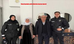 Van’ın Özalp ilçesinde bayramda anlamlı ziyaret