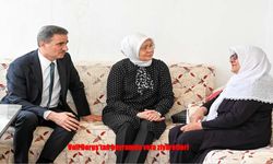Vali Baruş’tan Bayramda Şehit Ailelerine Vefa Ziyareti