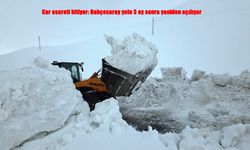 Kar Duvarları Yıkılıyor: Bahçesaray Yolu Açılıyor