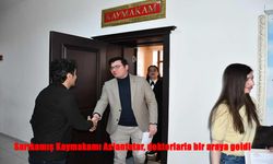 Kaymakam Aslantatar’dan doktorlara anlamlı buluşma