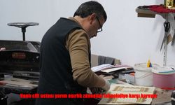 Van’ın Son Cilt Ustası: Yarım Asırlık Zanaatını Yaşatıyor