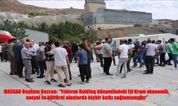 MASSAD Başkanı Bozcan: “Eti Krom ekonomik, sosyal ve kültürel katkı sağlamadı, işçiler mağdur”