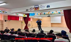 Kars’ta öğrencilere güvenlik bilinci aşılandı