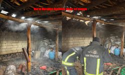 Van Muradiye’de Tandır Evi Alev Alev Yandı