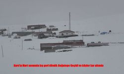 Bahar Beklerken Kış Geldi: Kars’ta Yoğun Kar ve Tipi