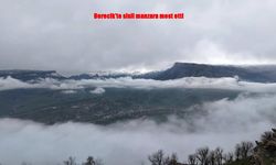 Sis Dağlarla Dans Etti, Derecik’te Kartpostallık Görüntüler Oluştu