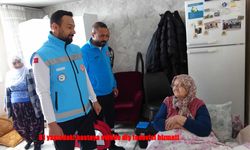 ADSM Ekibi 81 Yaşındaki Hastayı Yalnız Bırakmadı