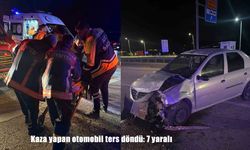 Elazığ’da iki otomobil çarpıştı: 7 yaralı