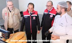 Erzincan’da bayram tedbiri: Gıda denetimleri sıklaştırıldı